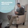 Homedics SBM-180H-EU Shiatsu Massage Chair for Back and Shoulders with Heat