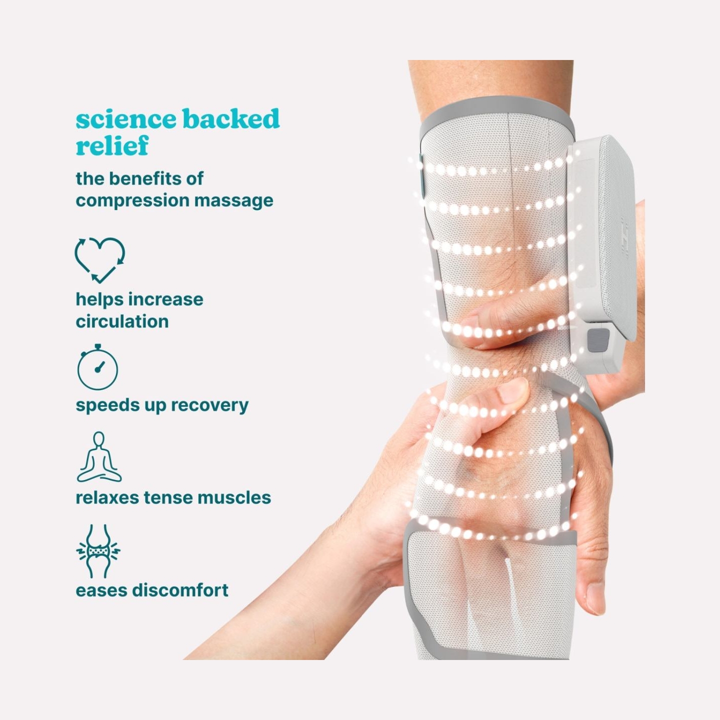 Homedics SR-CMH10H-GY  Modulair Hand Wrap
