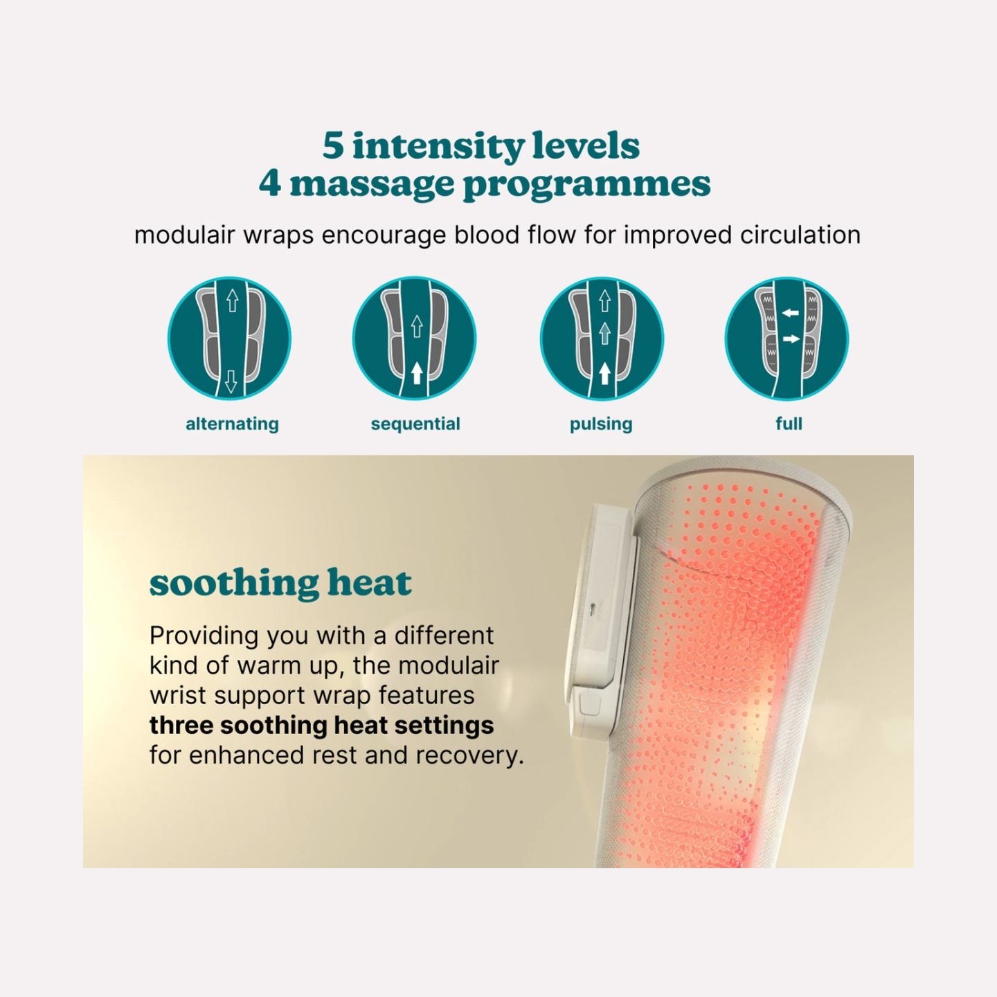 Homedics SR-CMH10H-GY  Modulair Hand Wrap