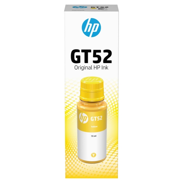 HP GT52 Original Ink Bottle Yellow