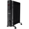 Camry | Heater | CR 7813 | Oil Filled Radiator | 2500 W | Number of power levels 3 | Black