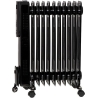 Camry | Heater | CR 7813 | Oil Filled Radiator | 2500 W | Number of power levels 3 | Black