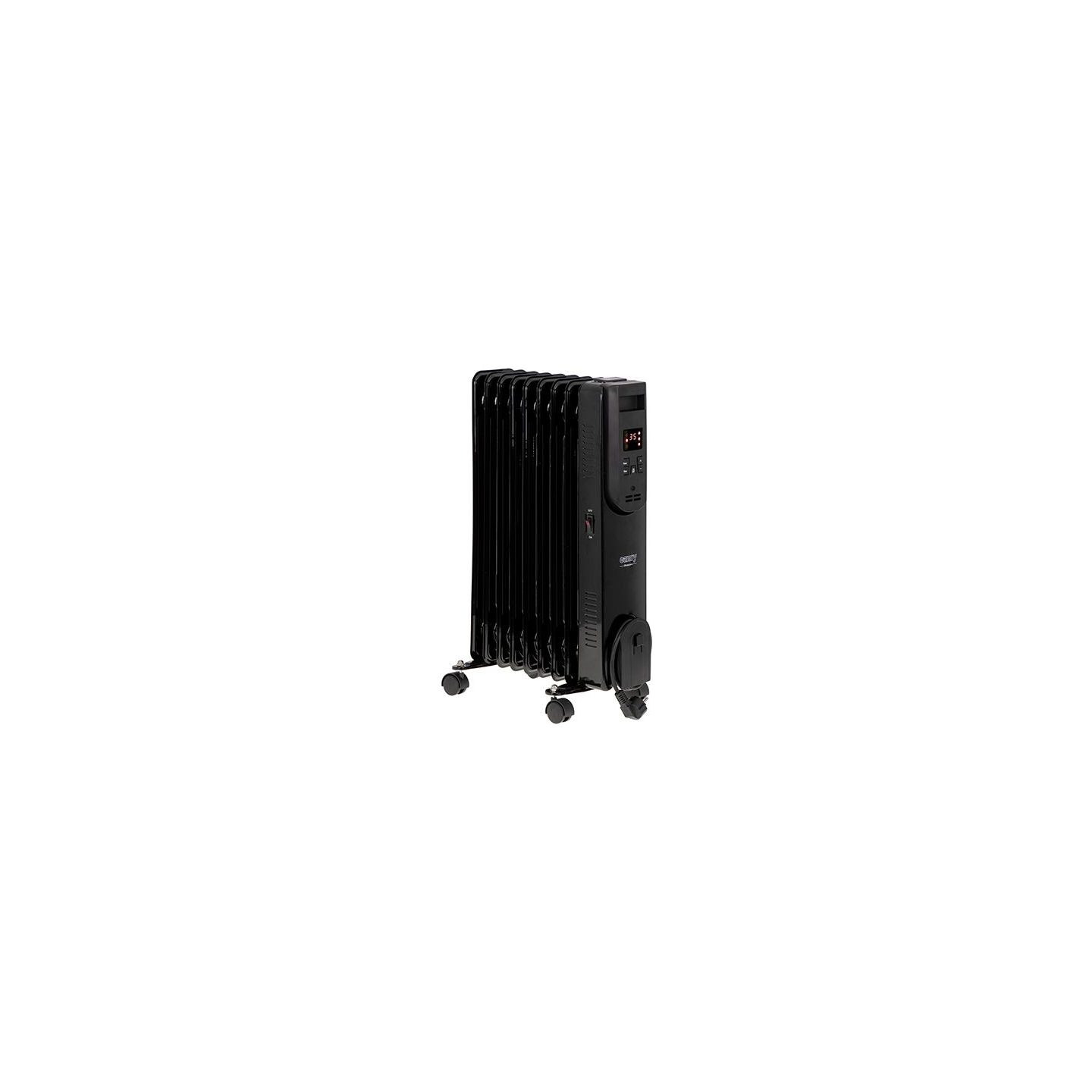 Camry | Heater | CR 7813 | Oil Filled Radiator | 2500 W | Number of power levels 3 | Black