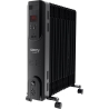 Camry | Heater | CR 7813 | Oil Filled Radiator | 2500 W | Number of power levels 3 | Black