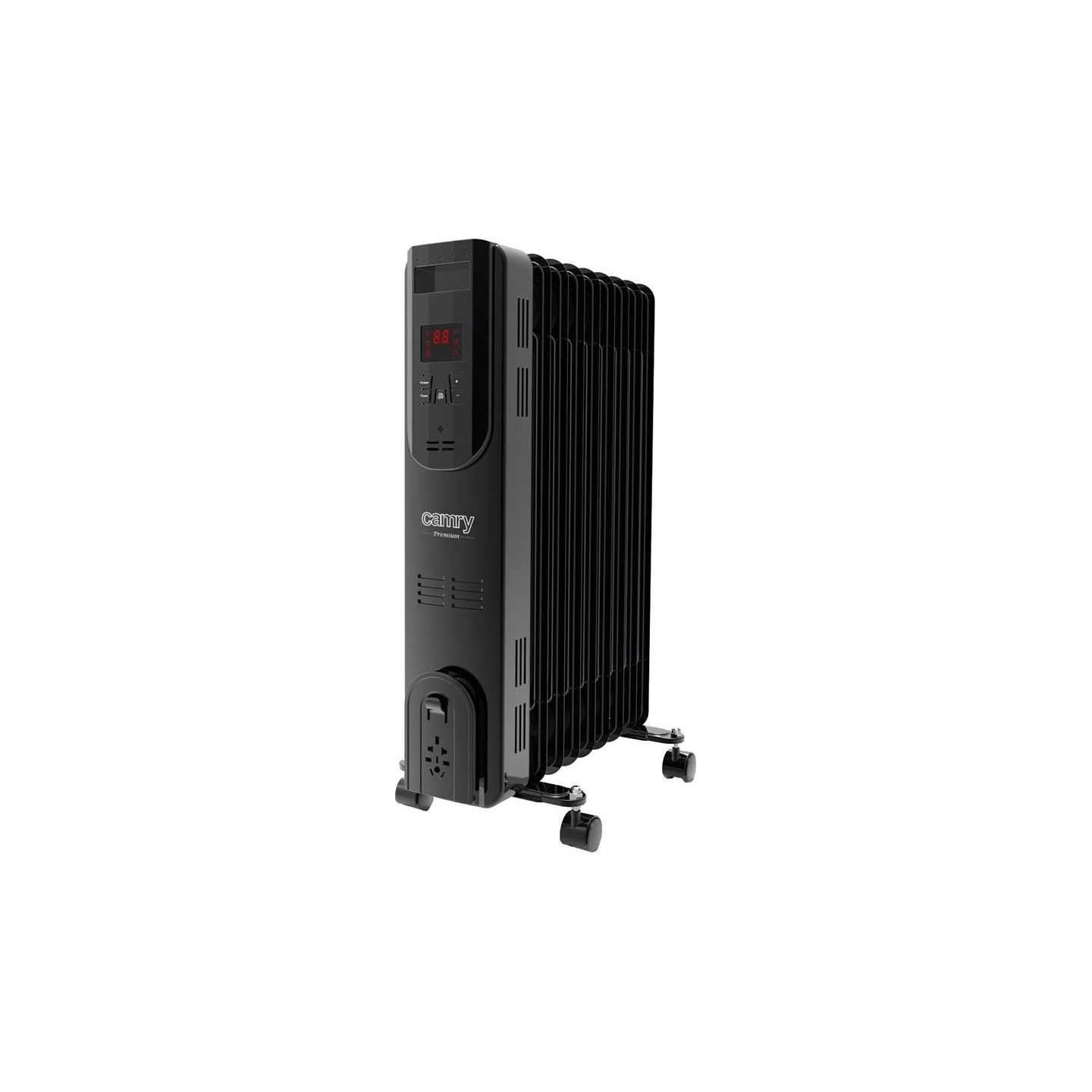 Camry | Heater | CR 7810 | Oil Filled Radiator | 2000 W | Number of power levels 3 | Black