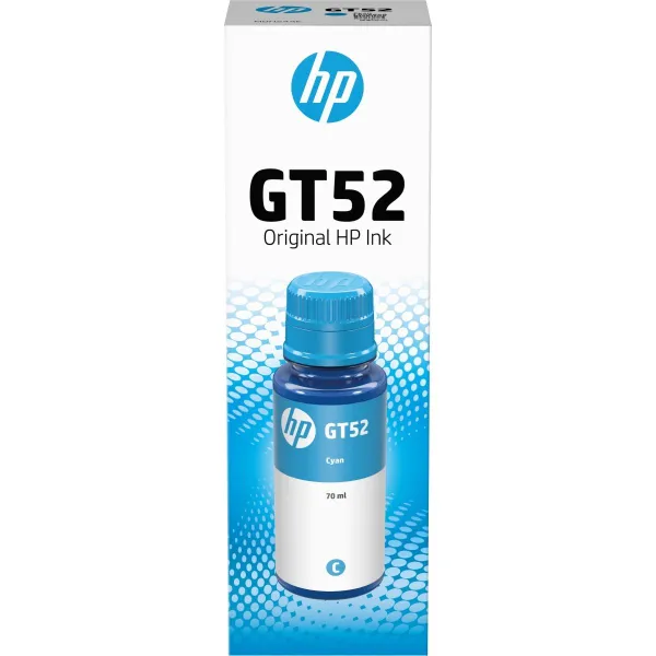 HP GT52 Original Ink Bottle Cyan