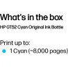 HP GT52 Original Ink Bottle Cyan