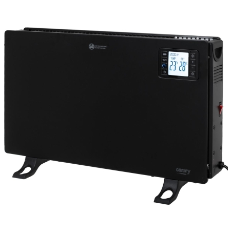 Camry Fan Heater with Remote Control | CR 7739 | Convection Heater | 2000 W | Number of power levels 3 (750W/1250W/2000W) | Blac