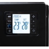 Camry Fan Heater with Remote Control | CR 7739 | Convection Heater | 2000 W | Number of power levels 3 (750W/1250W/2000W) | Blac
