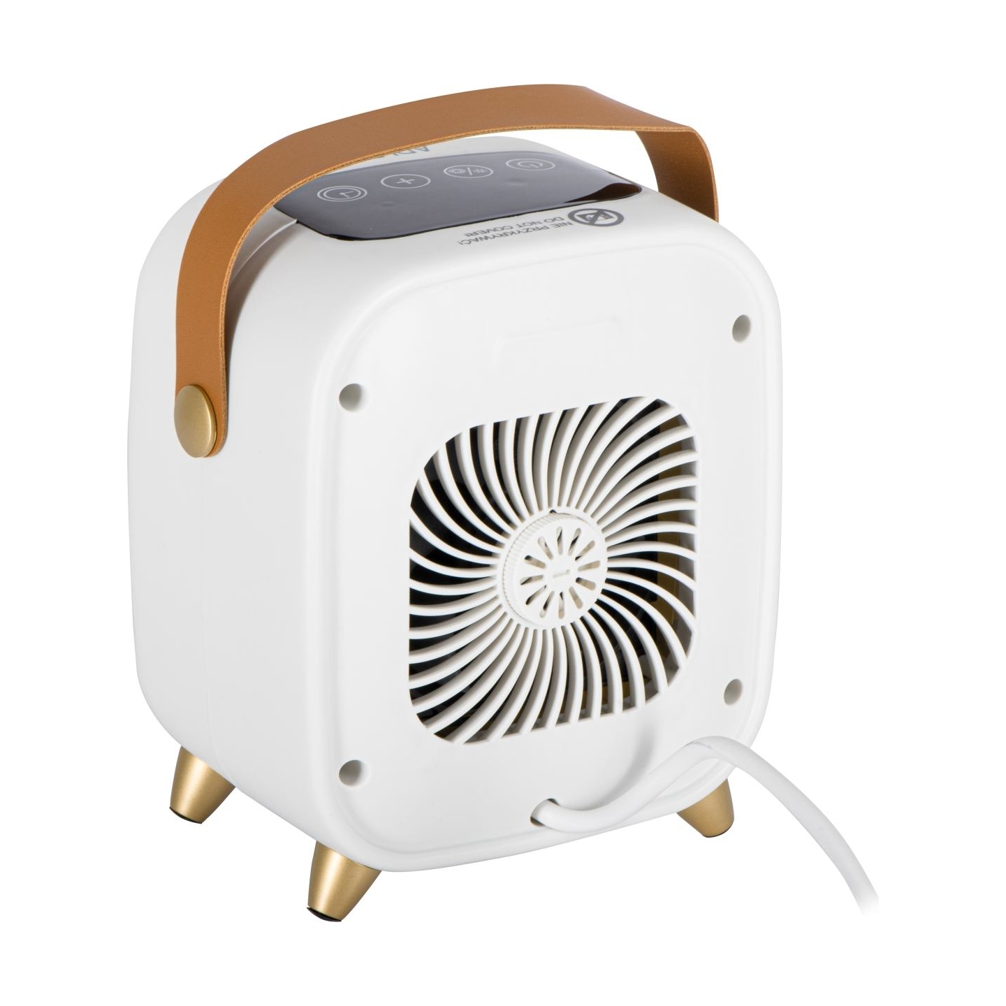 Adler AD 7762 Ceramic Fan Heater with LED Display, Cool Air Fan