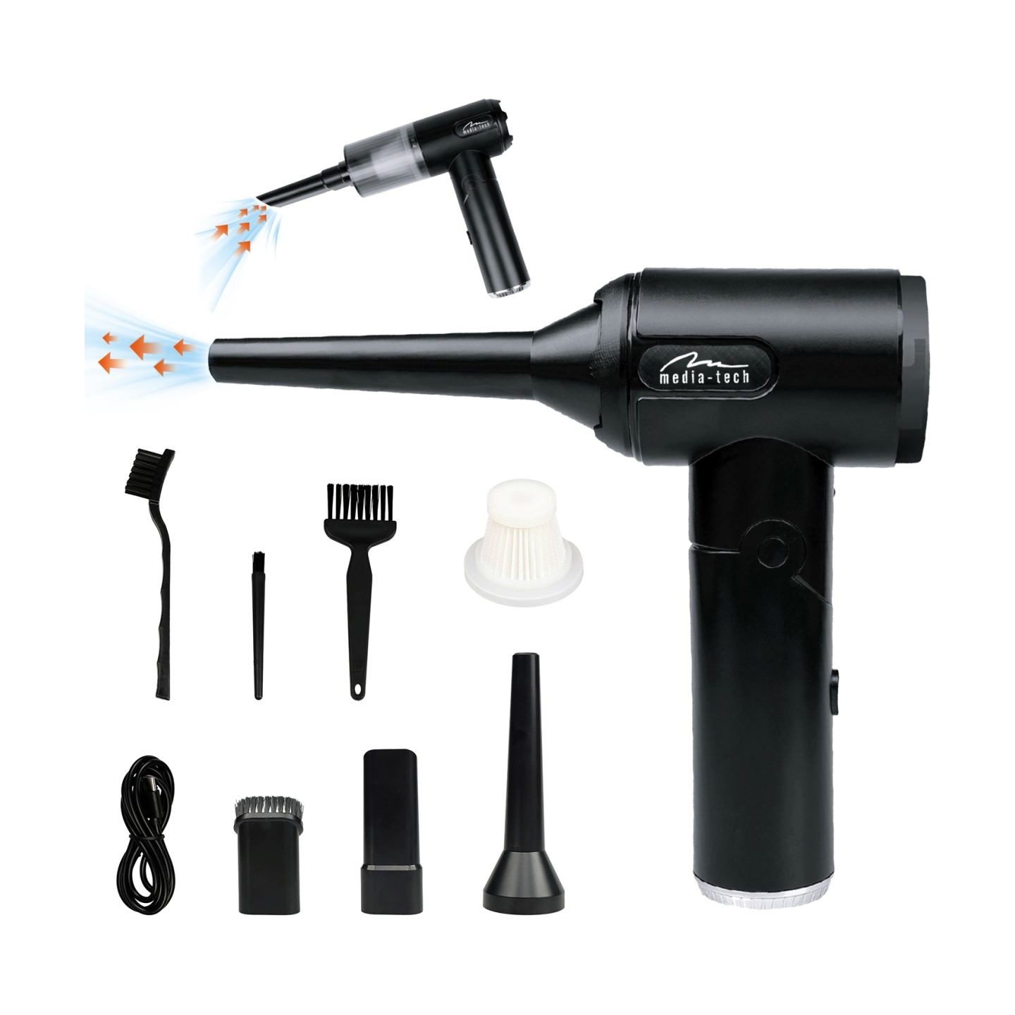 Media-Tech MT6538 Cordless Blower & Vacuum Cleaner