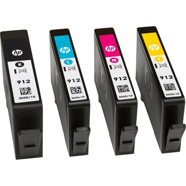 HP 912 Yellow Original Ink Cartridge / 3YL79AE