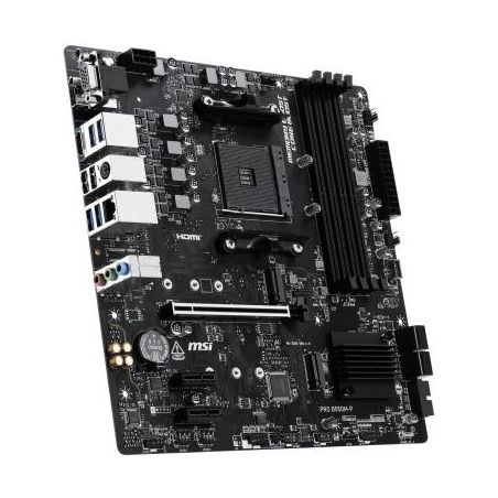 MSI Motherboard PRO B550M-P AM4 4DDR4 mATX