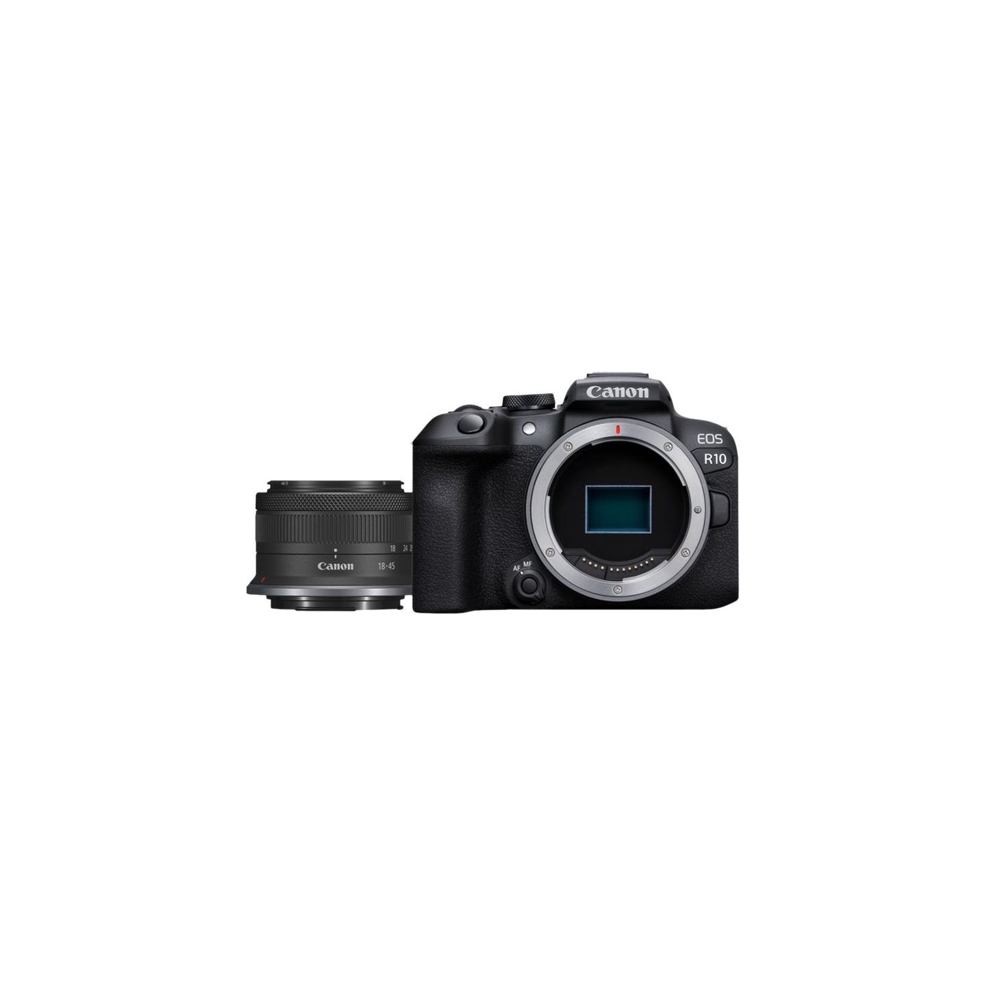 Canon | D.CAM EOS R10 RF-S 18-45 IS STM EU26 | Megapixel 24.2 MP | Image stabilizer | ISO sensitivity (max) 32000 | Wi-Fi | Vide