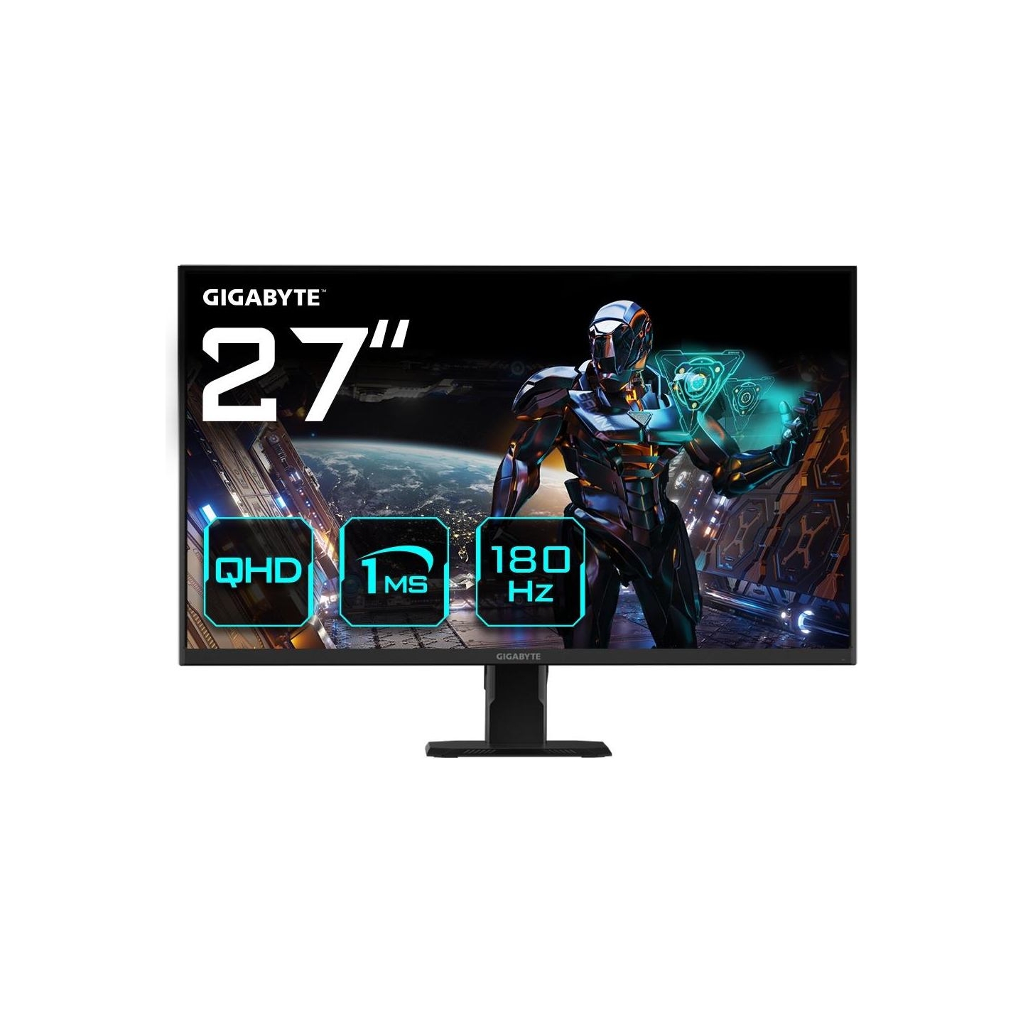 Gigabyte LCD Monitor|GIGABYTE|GS27QA EU|27"|Gaming|Panel IPS|2560x1440|16:9|180 ??|1 ms|Colour Black|GS27QAEU