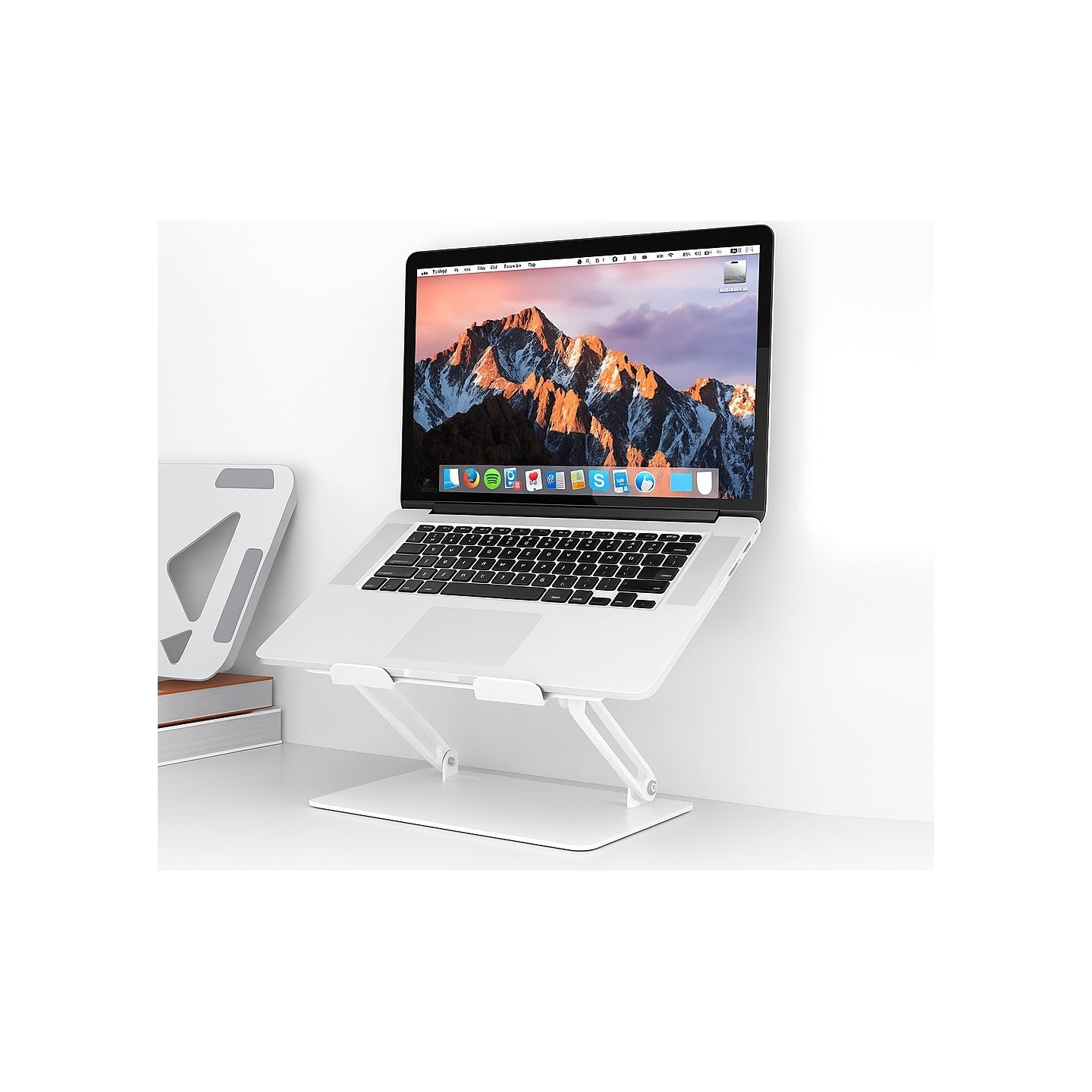 Media-Tech MT2661W Laptop Stand for 10-17 inch White