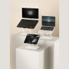 Media-Tech MT2661W Laptop Stand for 10-17 inch White
