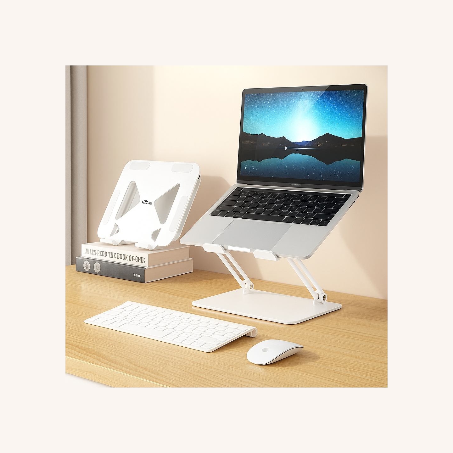Media-Tech MT2661W Laptop Stand for 10-17 inch White