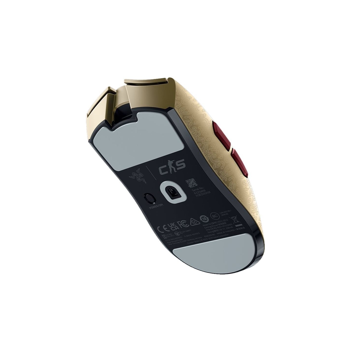 Razer Gaming Mouse | Viper V3 Pro | Wireless/Wired | Counter Strike 2 Edition