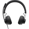 Logitech HEADSET ZONE WIRED/DARK GREY 981-000875 LOGITECH