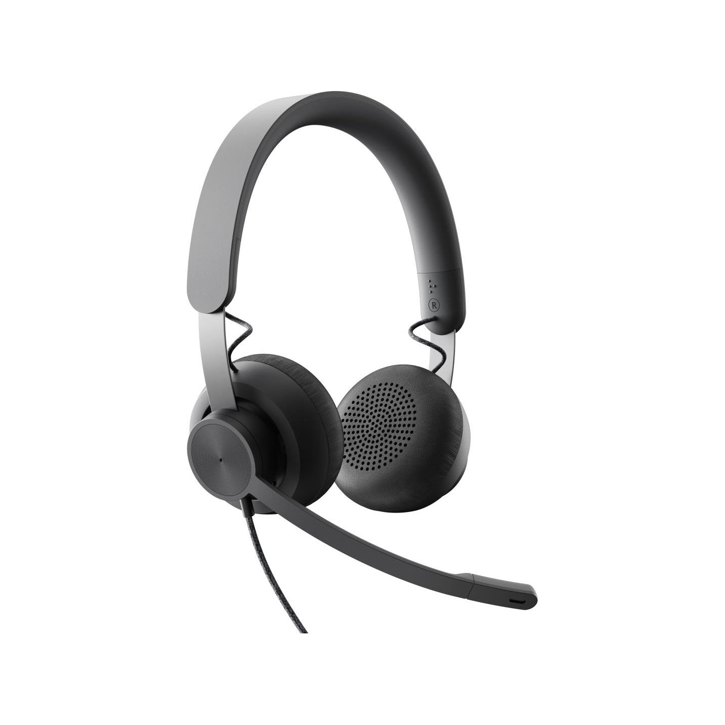 Logitech HEADSET ZONE WIRED/DARK GREY 981-000875 LOGITECH