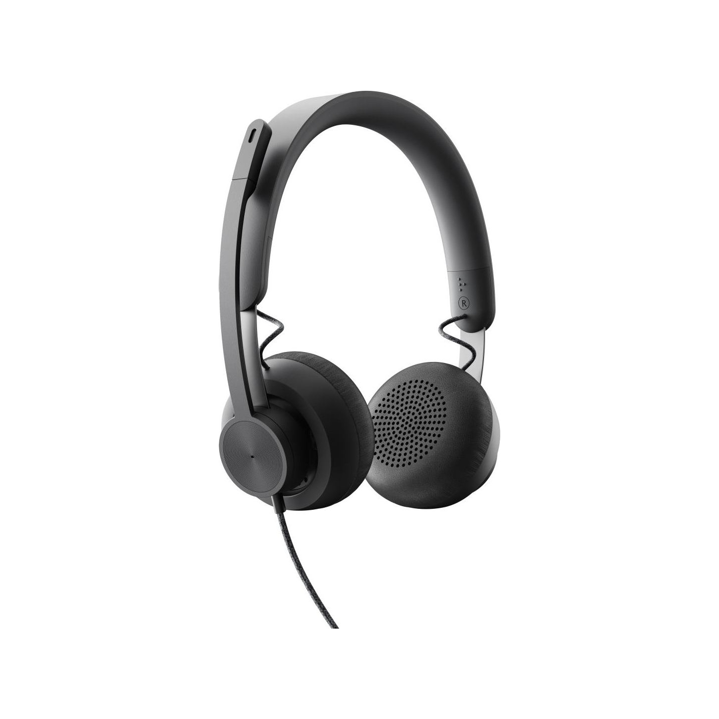 Logitech HEADSET ZONE WIRED/DARK GREY 981-000875 LOGITECH
