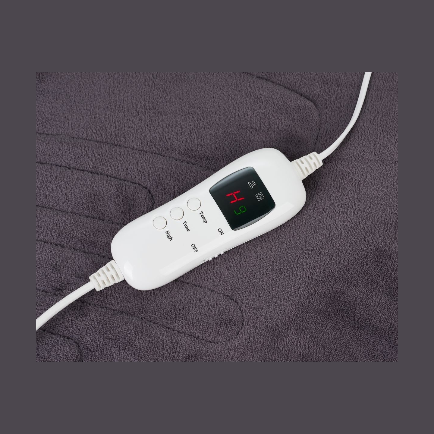 Camry | Electric blanket | CR 7418 | Number of heating levels 7 | Number of persons 1 | Washable | Coral fleece | 110-120 W | Br