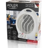 Adler | Heater | AD 7728 | Fan Heater | 2000 W | Number of power levels 2 | White