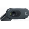 Logitech C270 HD Webcam - BLACK - USB