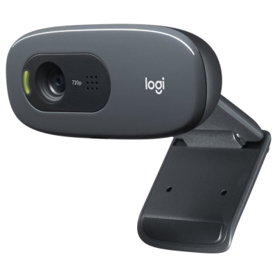 Logitech HD Webcam C270, Web camera colour, 1280 x 720, audio, USB 2.0 / 960-001063