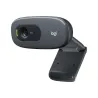 Logitech C270 HD Webcam - BLACK - USB