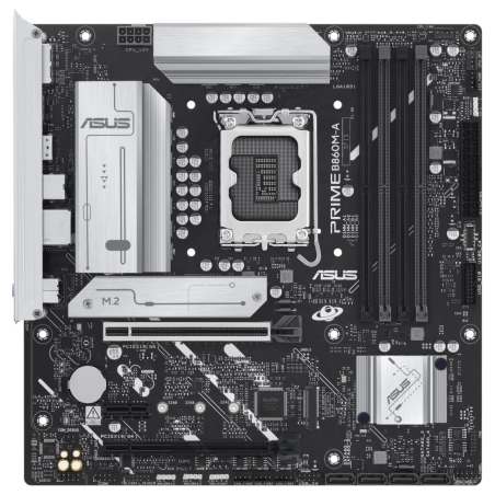 Asus Mainboard|ASUS|Intel B860 Express|LGA1851|Micro-ATX|Memory DDR5|Memory slots 4|PRIMEB860M-A-CSM