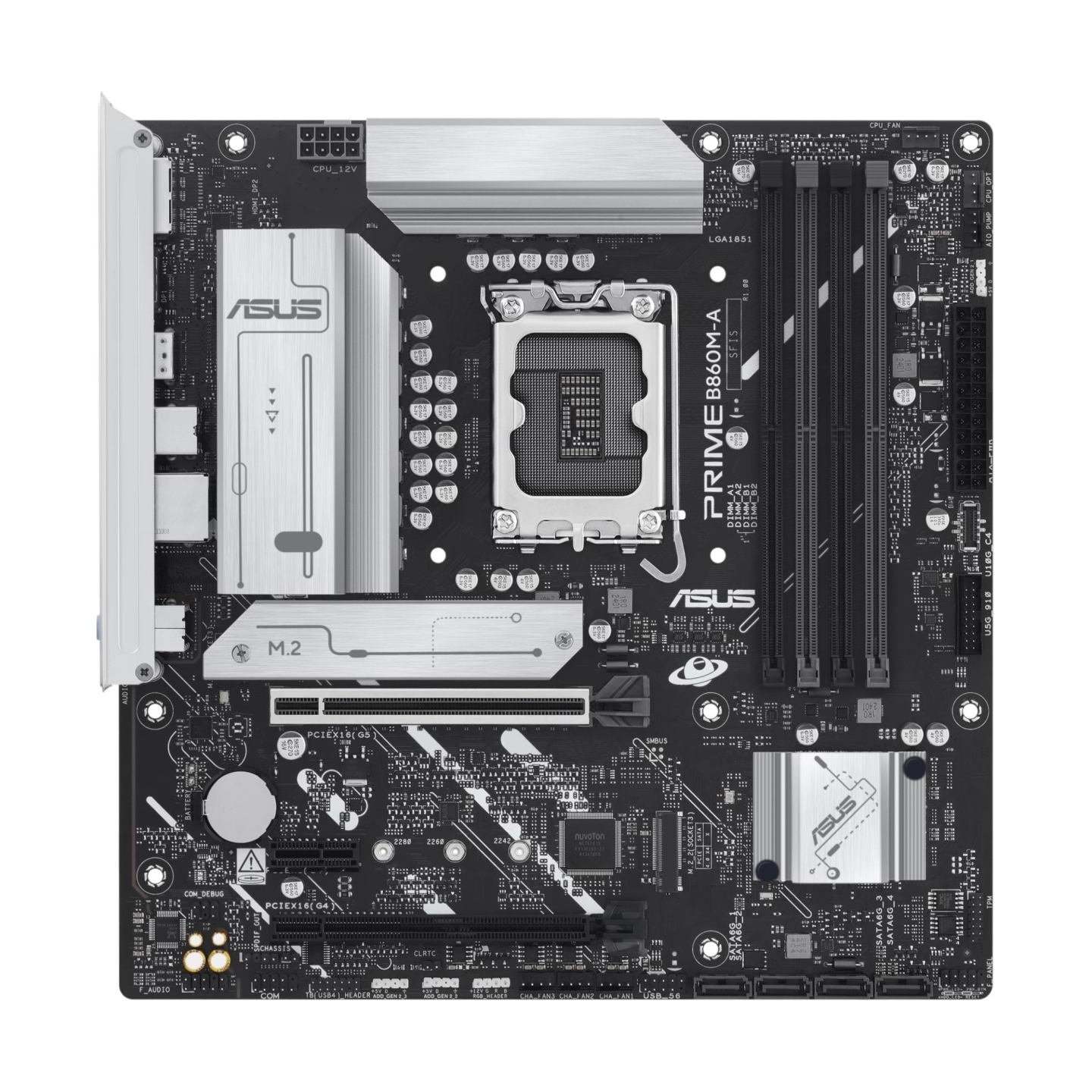 Asus Mainboard|ASUS|Intel B860 Express|LGA1851|Micro-ATX|Memory DDR5|Memory slots 4|PRIMEB860M-A-CSM