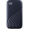 WD External SSD|WESTERN DIGITAL|My Passport|1TB|USB-C|Write speed 1000 MBytes/sec|Read speed 1050 MBytes/sec|WDBAGF0010BBL-WESN