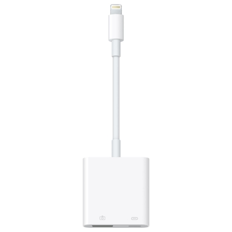 Apple Lightning to USB 3 Camera Adapter | White