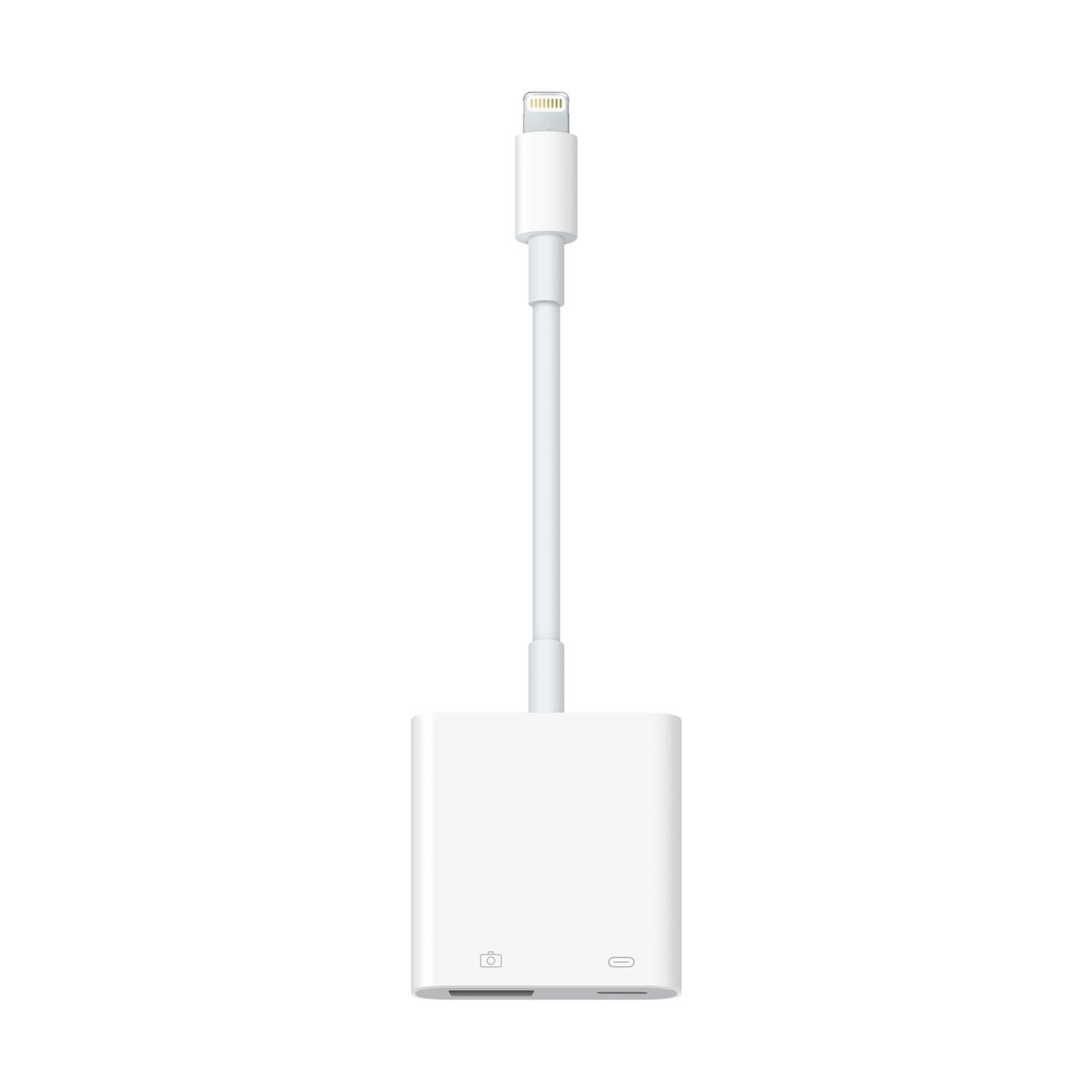 Apple Lightning to USB 3 Camera Adapter | White