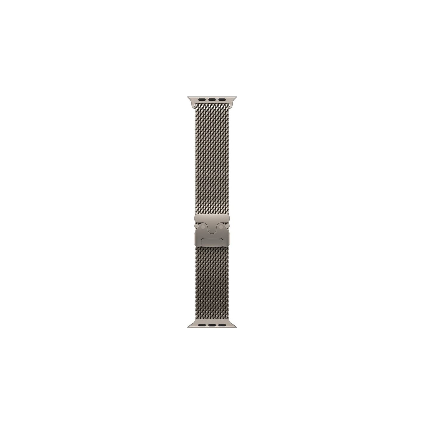 Apple 49mm Natural Titanium Milanese Loop - Medium | Apple