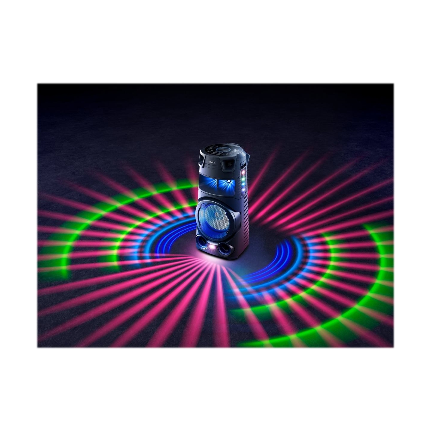 Sony | High Power Audio System | MHC-V73D | USB port | Wi-Fi | Bluetooth | FM radio | Near Field Communication (NFC) | Wireless 