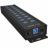 Icybox ICY BOX IB-HUB1720-U3 20 port HUB, 96 WATT PS