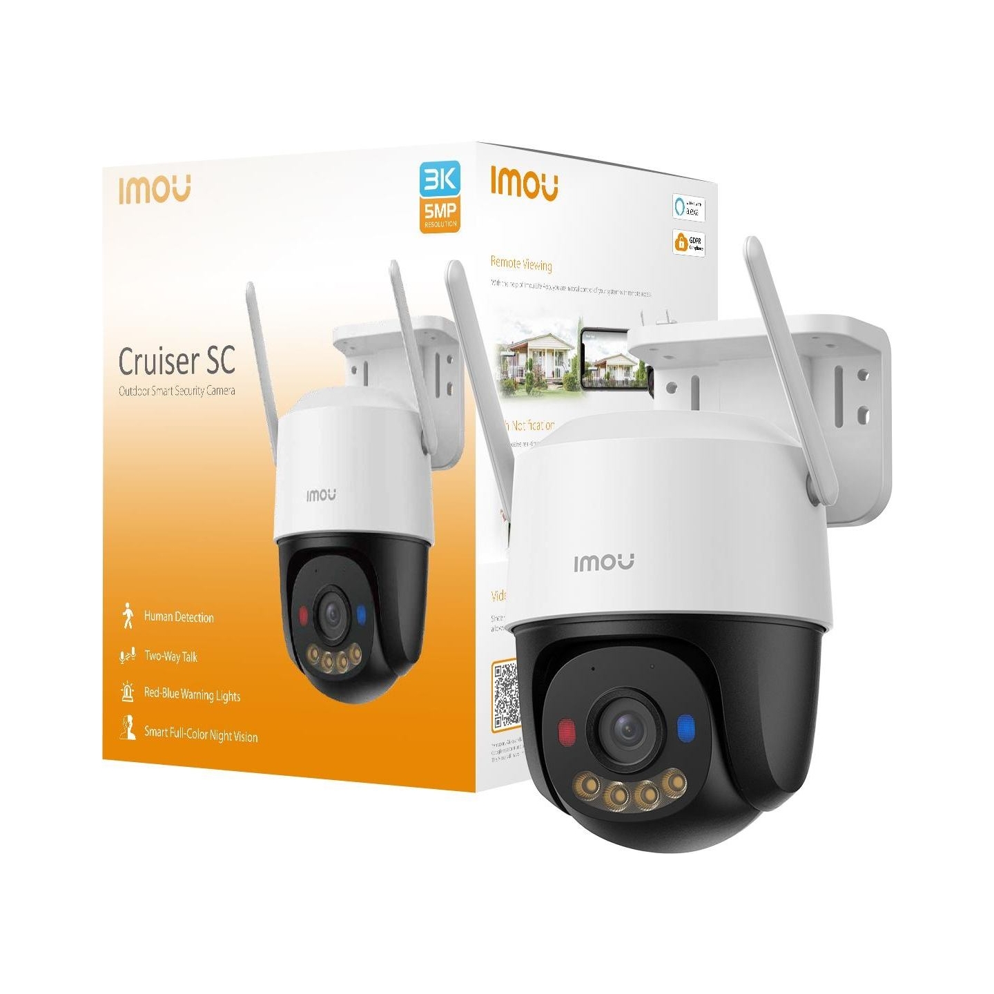 Imou WRL CAMERA 5MP CRUISER SC/IPC-K7FP-5H0WE IMOU