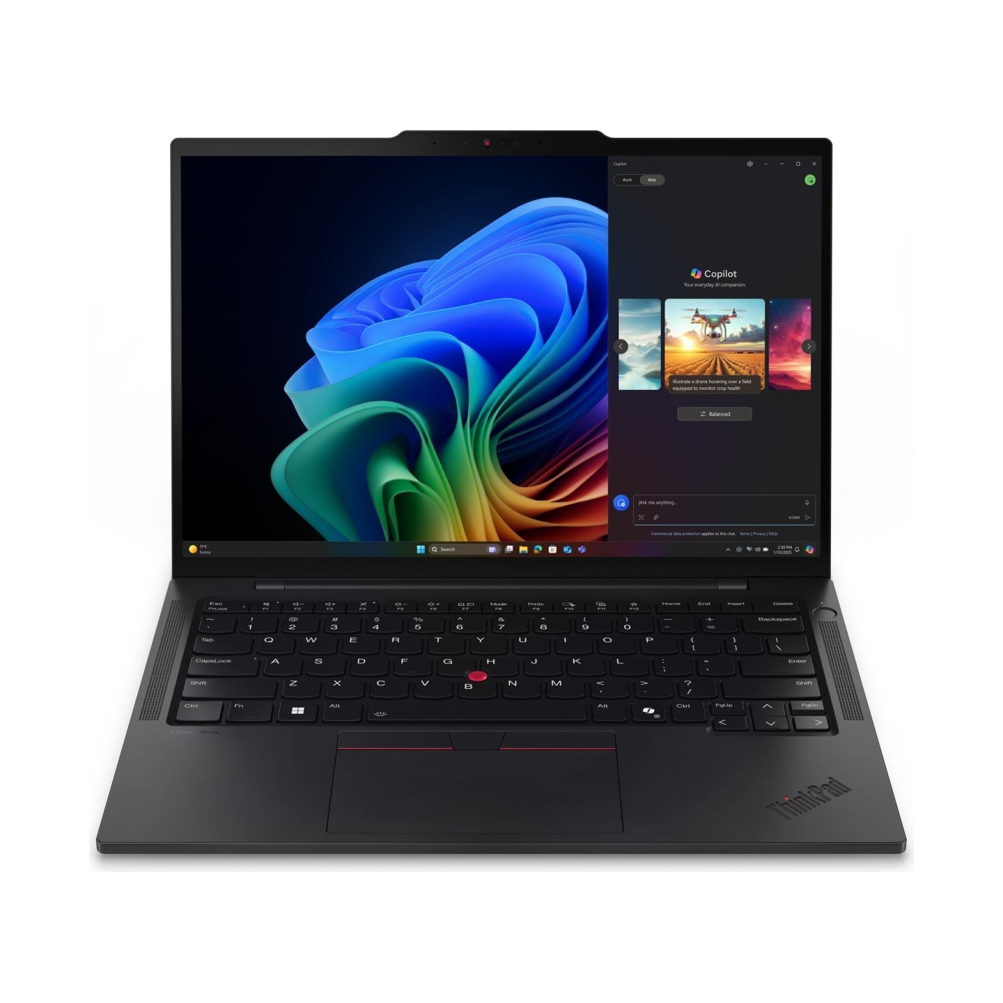 Lenovo ThinkPad T14s Gen 6 Core™ Ultra 7 258V 512GB SSD 32GB 14" WUXGA (1920x1200) IPS WIN11 IR Webcam BLACK Backlit Keyboard FP