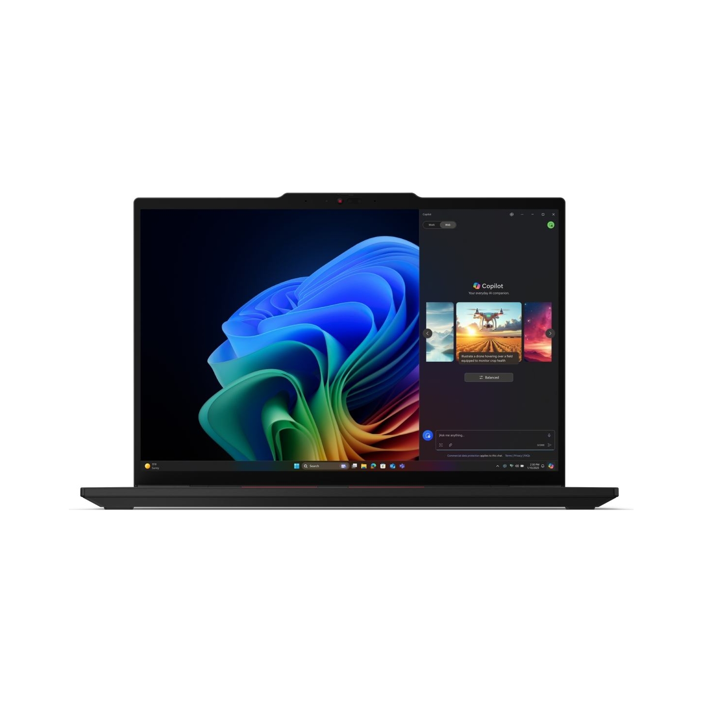 Lenovo ThinkPad T14s Gen 6 Core™ Ultra 7 258V 512GB SSD 32GB 14" WUXGA (1920x1200) IPS WIN11 IR Webcam BLACK Backlit Keyboard FP