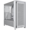 Corsair PC case FRAME 4000D RS White Mid Tower ATX