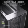 Corsair PC case FRAME 4000D RS White Mid Tower ATX
