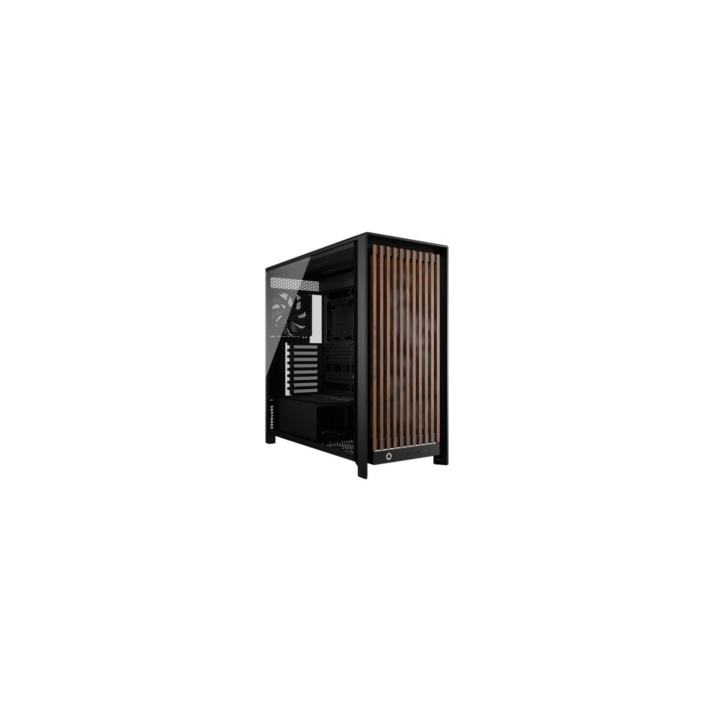 Corsair PC case FRAME 5000D WOOD RS Black/Walnut