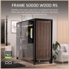 Corsair PC case FRAME 5000D WOOD RS Black/Walnut