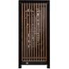 Corsair PC case FRAME 5000D WOOD RS Black/Walnut