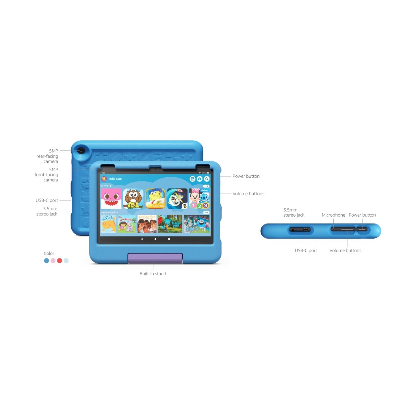 Amazon Fire HD10 Kids 13 Gen 32GB 10,1 Blue