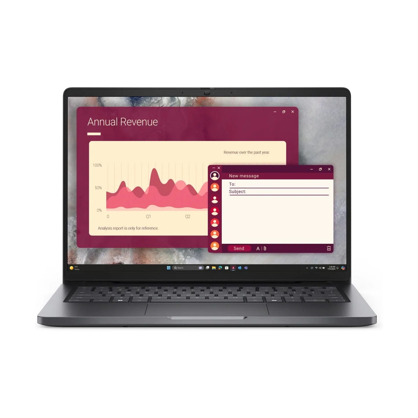 Dell Pro 14 PC14250/C5 120U/8GB/512GB SSD/14.0" FHD+/Integrated/FgrPr/FHD/IR Cam/Mic/WLAN + BT/US Backlit Kb/3 Cell/W11Pro/3yrs 