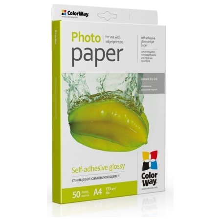 Colorway Photo Paper, 50 sheets | Glossy | 135 g/m² | A4